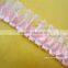ribbon embroidery lace trim for curtain dresses