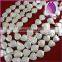 11-12mm white natural AA freshwater heart pearls