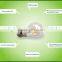A19 LED Bulb e27 with 4 Watt Filament LED