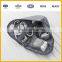 Square foldable traveling 5-pieces suitcase style travel set bag