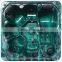 Jet whirlpool bathtub with tv Royal big water cabacity hydro massage spa pool