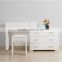 Wooden White Drawer and Mirror Chest /Dresser/Chest of Cabinet
