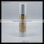 15ml 30ml 50ml 80ml 100ml 120ml Frosted Airless Spray Pump Bottle, Gold Silver Plastic Airless Cosmetmic Bottle