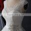 RSW912 Wholesale  Scoop Neckline Vintage Lace Wedding Dresses 2016 With Belt Bridal Ball Gown Wedding Gown