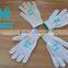 organic cotton glove with good quality and low price--safety protective gloves