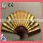 Custom LOGO Printed Folding Bamboo Hand Cloth Fan