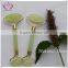 Chinese traditional face massager dark green jade face beauty roller massager