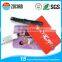 Standard size customized hard plastic pvc luggage tag