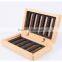 Wooden fly fishing box