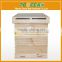 2017 Top quality 3 Layer Langstroth Size Bee Hive Box With Metal Roof