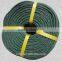 3, 4-strands colored nylon rope