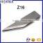 Tungsten carbide Zund cutter blade Z16 for leather