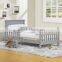 Grey Color Unique Cheap Price Baby Relax Oine Wood Toddler Bed
