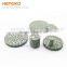 Perforated sintered 316L stainless steel filter disc