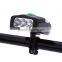 Cycling Bike Super Bright Front Torch Headlight Light Lamp Bracket Waterproof Black Bicycle Light