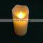 flameless moving wick real wax pillar led candle with timer multifuction led candle light