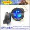 LED lighting power socket with 12V Out