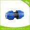 Factory Whole Sale PP Compression Fitting Double Union Ball Valve PP Plastic Union Ball Valve