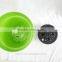 2016 allibaba com boat new virgin pp plastic garden decoration round flower pots