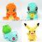 Wholesale Custom Cotton Fabric Pokemon Pikaqiu Plush Toy Doll