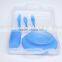 Portable Plastic Picnic Cultery Set, Camping Dishware