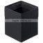 SIMETU Wastebasket Black Garbage Can trash bag