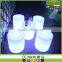 Lighted Pineapple LED Stool,Light up Tree Stump Shape Seat Chair,Led Funny Bar Stool with Remote Control