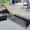 Waterproof rattan outdoor furniture sun lounge chair sunbed
