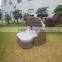 Outdoor Garden Daybed With Adjustable Canopy