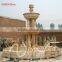 large decorative outdoor garden water fountain with swan