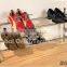 metal adjustable iron cheap shoe rack
