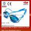 Wholesales mirror coated custom wide swimming goggles