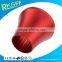 die casting aluminium light red lamp cover with radiation