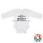 Fall Long Sleeve Baby Romper Set Soft NewbornJumpsuit 100% Cotton White Baby Romper
