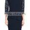 Sexy Women Lace Bodycon 3/4 Sleeve pencil Cocktail Evening Party Dress