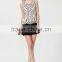 Bodycorn Sequin Halter Sleeveless Lady Tunic Top