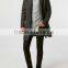 stripe slim fit long sleeve dress shirt with collar button