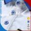 New Arrival OEM service pure cotton white blue collar kids polo t shirts for kids