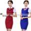custom chantilly and beautiful cotton material airline uniforms of women wholesale for sale