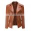 2017 newest design Pu locomotive suit woman girl Leather coat jackets