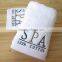 Pure Cotton Terry Spa Towel Set With Custom Embroidery Logo