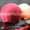 Rex rabbit fur pompoms for keychain fur bag charm