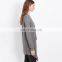 Rosun lady lightweight relaxed waterfall drape front knit Cardigan