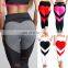 Custom Logo 87%Nylon 13% Pandex Wholesale Sports Apparel Fitness Leggings Yoga Gym Capri Tights