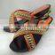latest ladies slippers shoes and sandals(MD087)