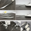 Top quality stainless Steel Wedding Silver plated Children's Health cutlery