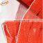 100% HDPE knitting orange safety warning net export to Japan