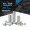 M4/M5/M6 Cross recessed hexagon head bolts with indentation Hex Bolt Cerrojo Boulon Pernos threaded rod Bouten bulloni Parafusos