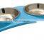 Unique Design Hot Sale Stainless Steel Raised Elevated Pet Dog Cat Food Bowl Feeder