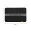 polyester felt table placemat with leather pressed logo